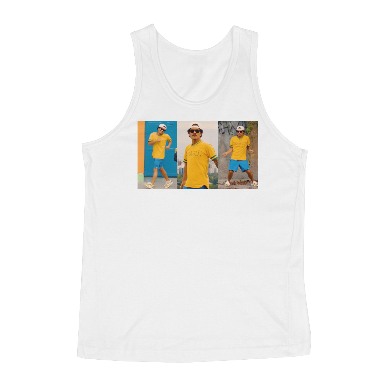 Nome do produto: Regata - Come to Brazil