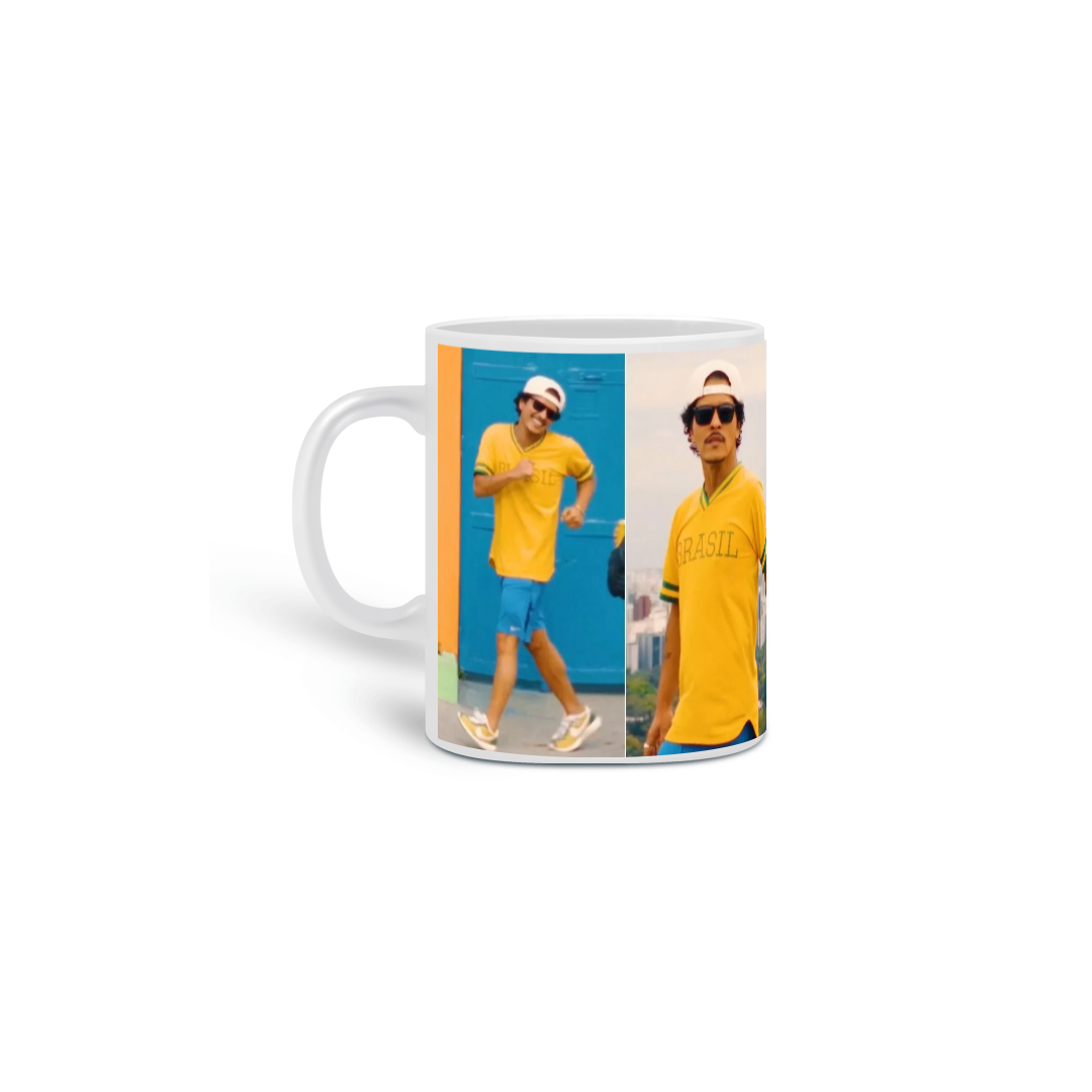 Nome do produto: Caneca- Bruninho Come To Brazil