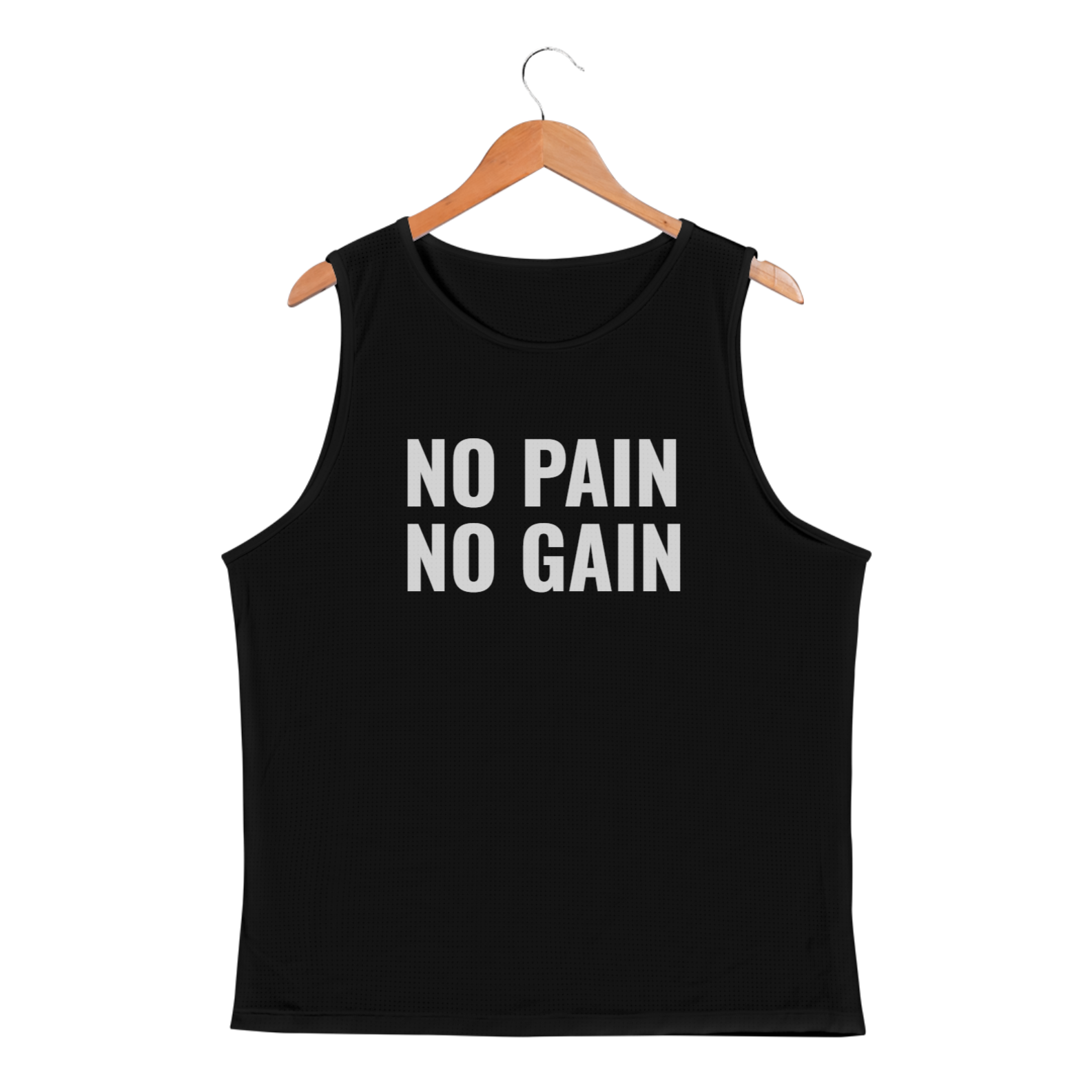 Nome do produto: Regata No Pain No Gain Masculina