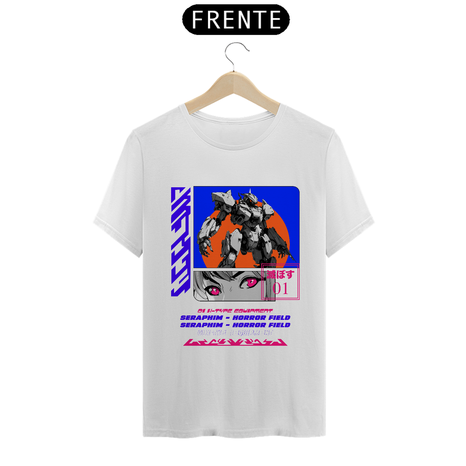 Nome do produto: Camisa Mech-anime