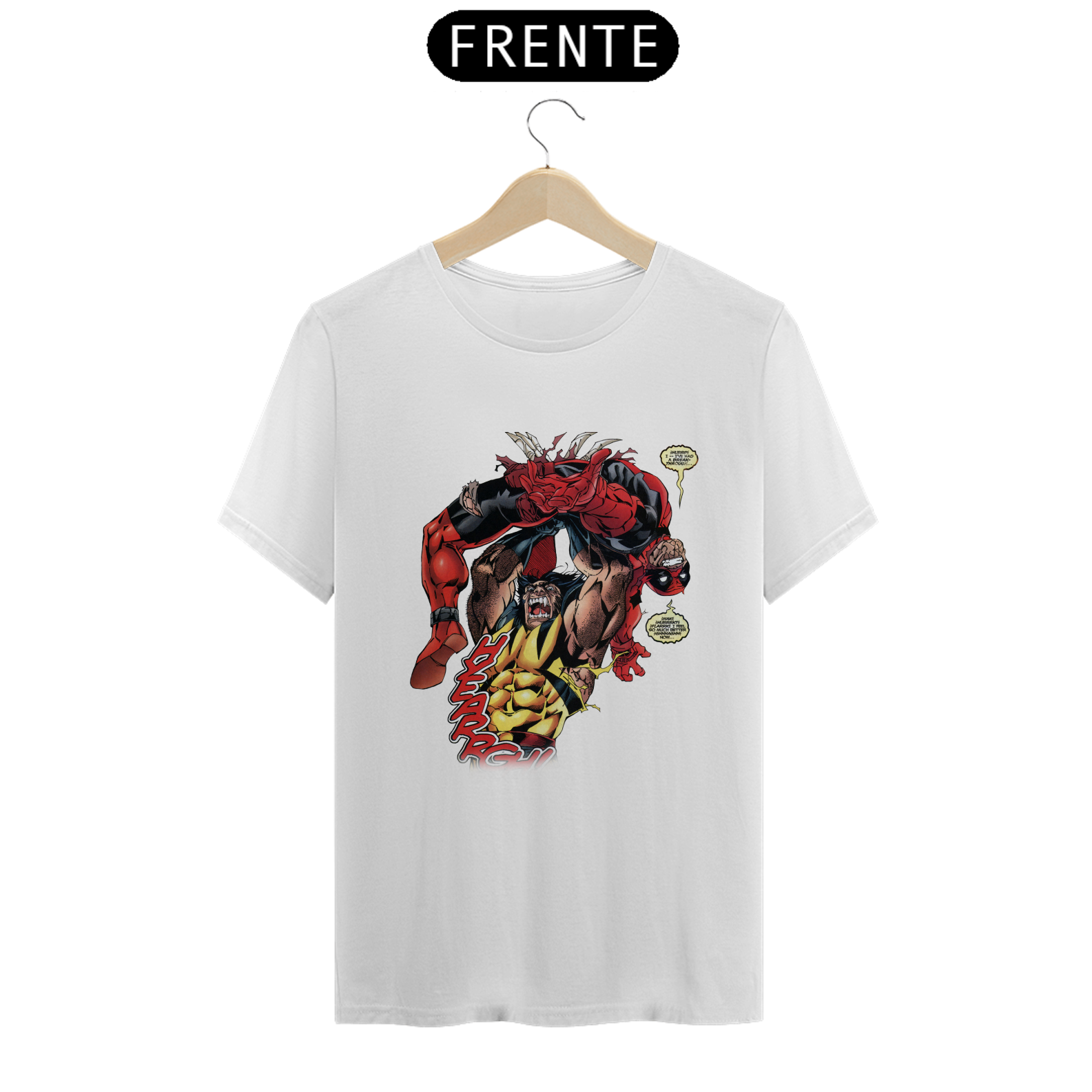 Nome do produto: Deadpool vs Wolverine HQ