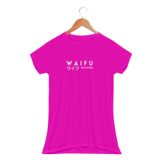 Camiseta feminina fitness - Waifu material