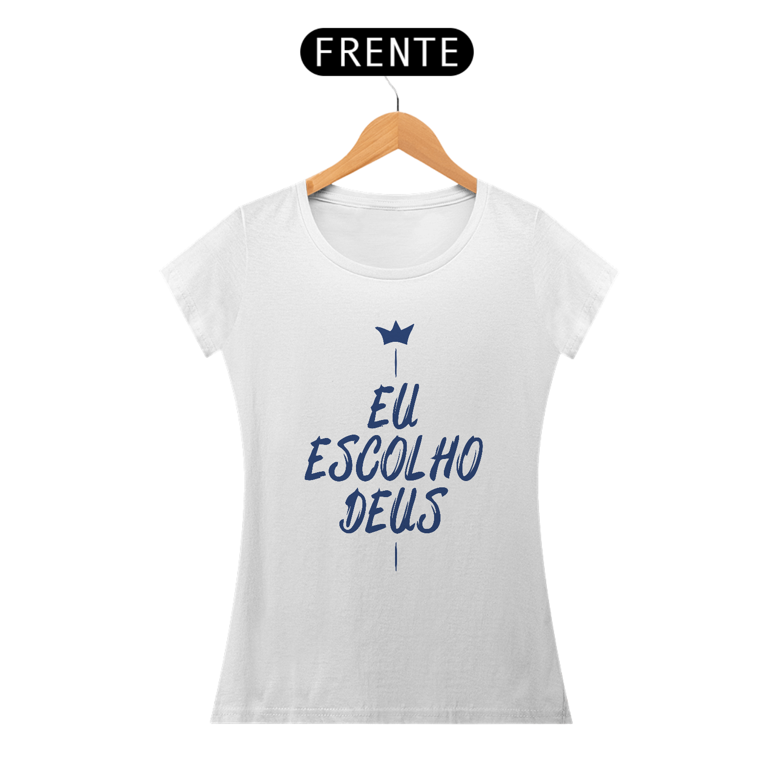 Nome do produto: EU ESCOLHO DEUS - BABY LOOK