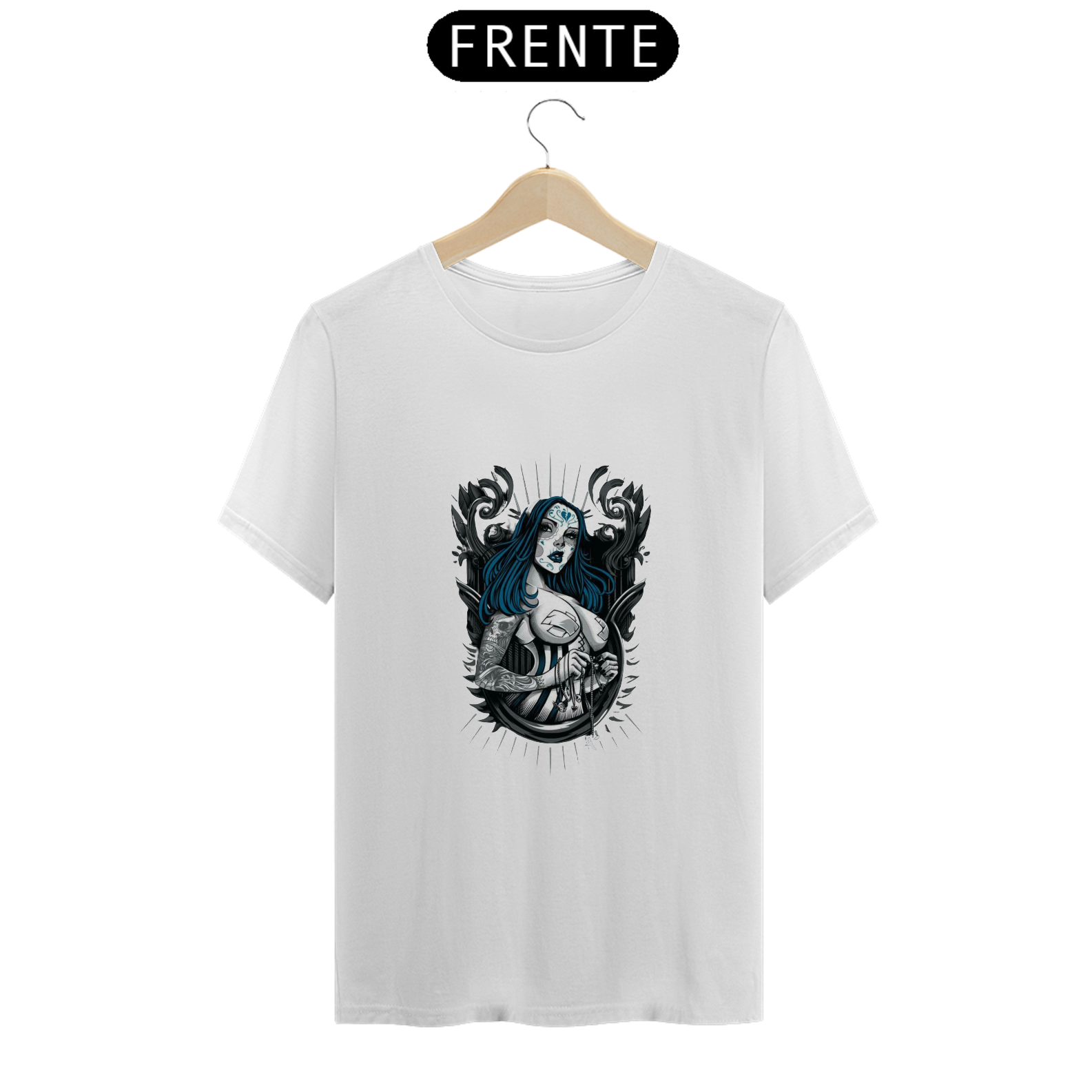 Nome do produto: BLUE HAIR LADY