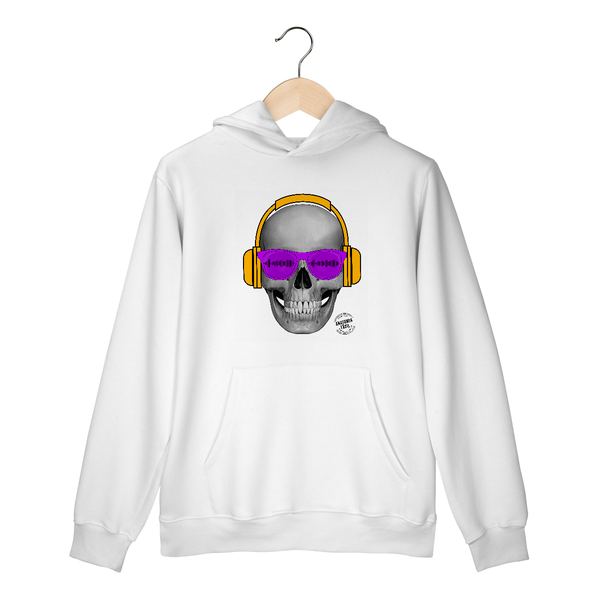 Nome do produto: Moletom c/ bolso SkullBeats