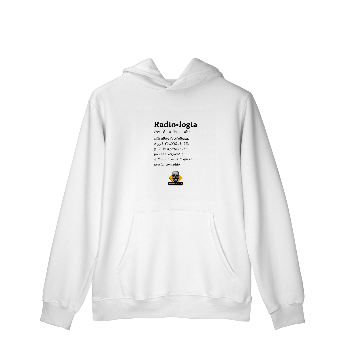 Moletom Canguru Radiologia