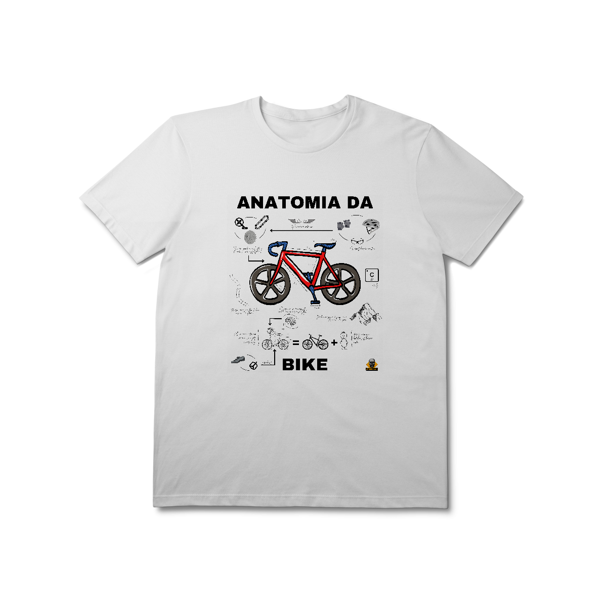 Nome do produto: Camiseta AnatomyBike