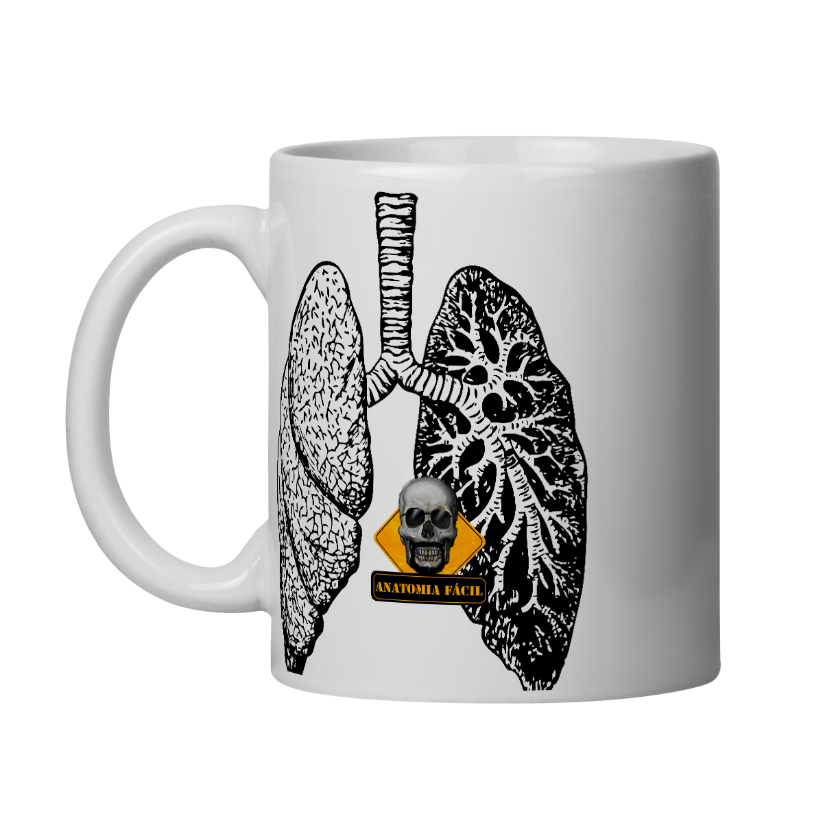 Nome do produto: Caneca Pulmões direito