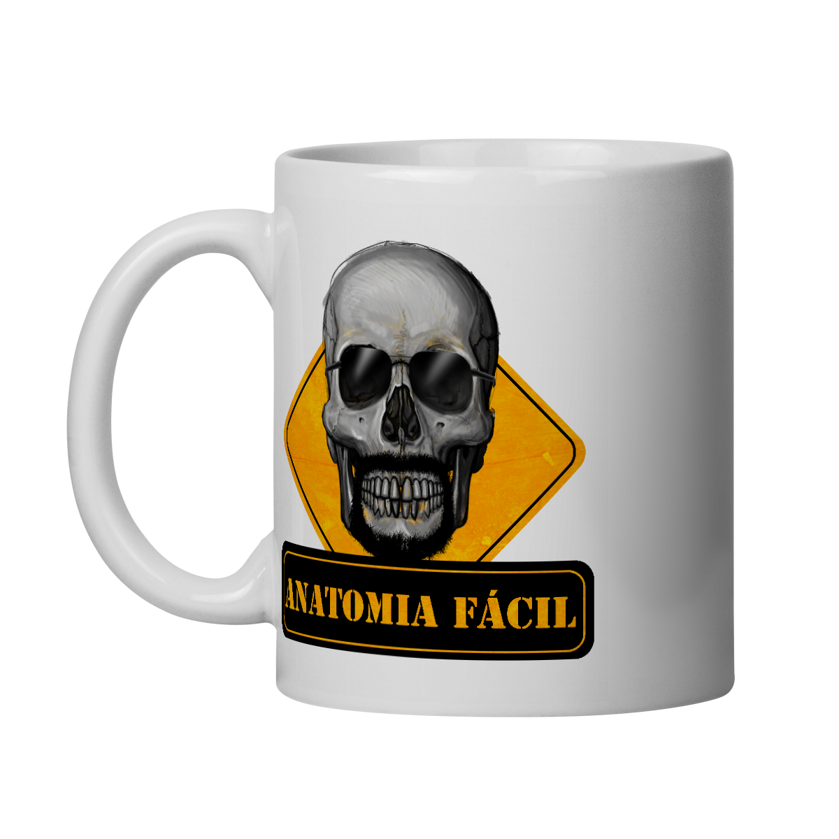 Caneca Anatomia Fácil direito