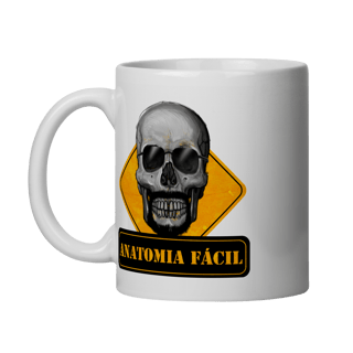 Caneca Anatomia Fácil direito