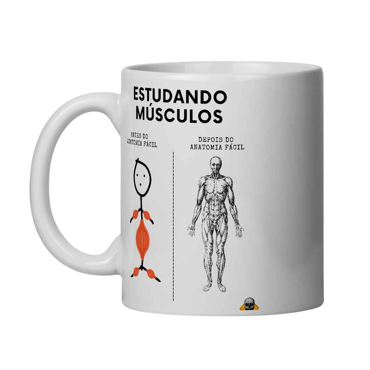 Nome do produto: Caneca Study Muscle esquerdo