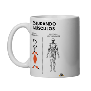 Caneca Study Muscle esquerdo