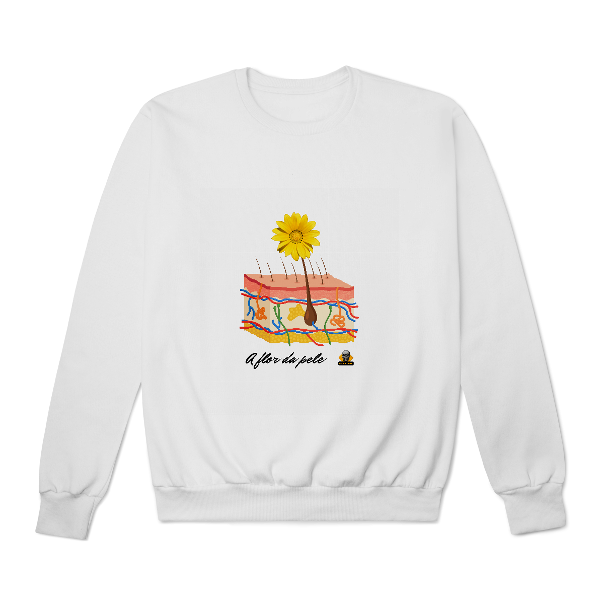 Nome do produto: Moletom A Flor da Péle