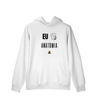 Moletom c/ bolso Eu <3 Anatomia