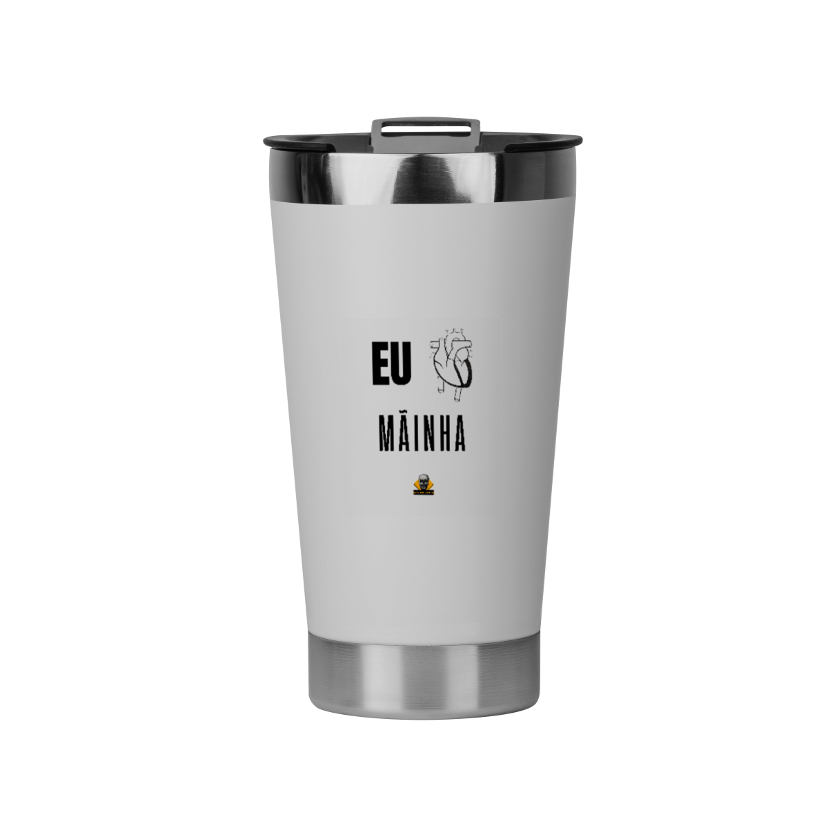 Nome do produto: Copo Térmico Eu <3 Mãinha