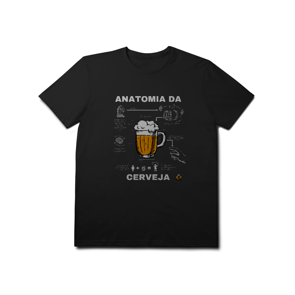 Nome do produto: Camiseta AnatomyBeer