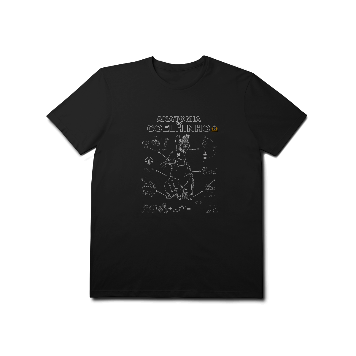 Nome do produto: Camiseta AnatomyRabbit