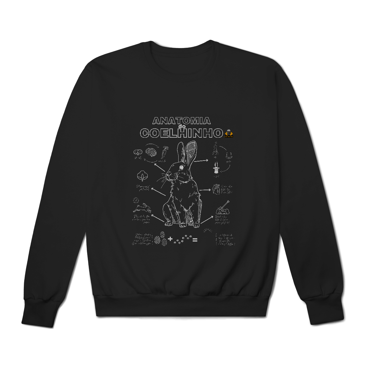 Nome do produto: Moletom AnatomyRabbit