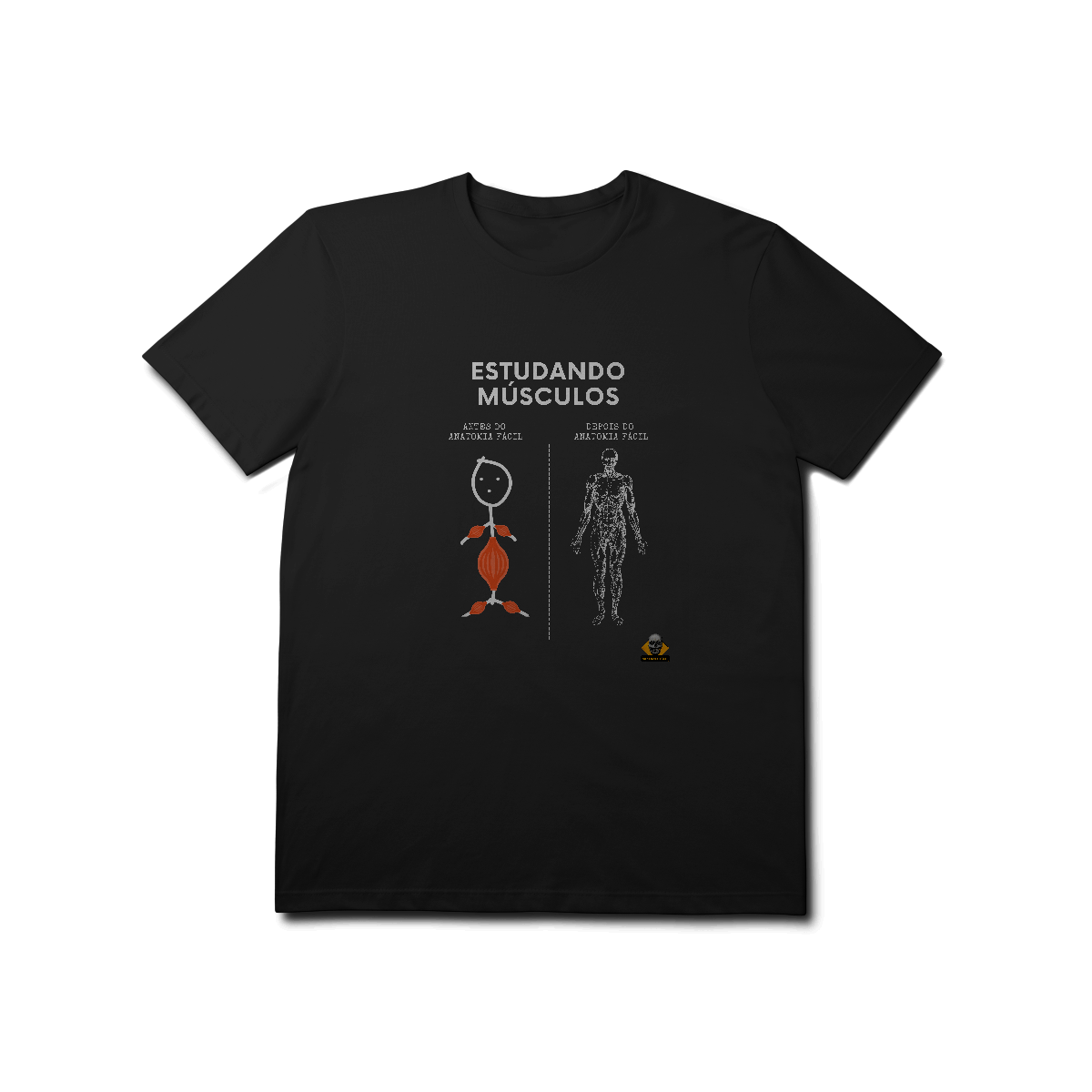 Nome do produto: Camiseta Study Muscle