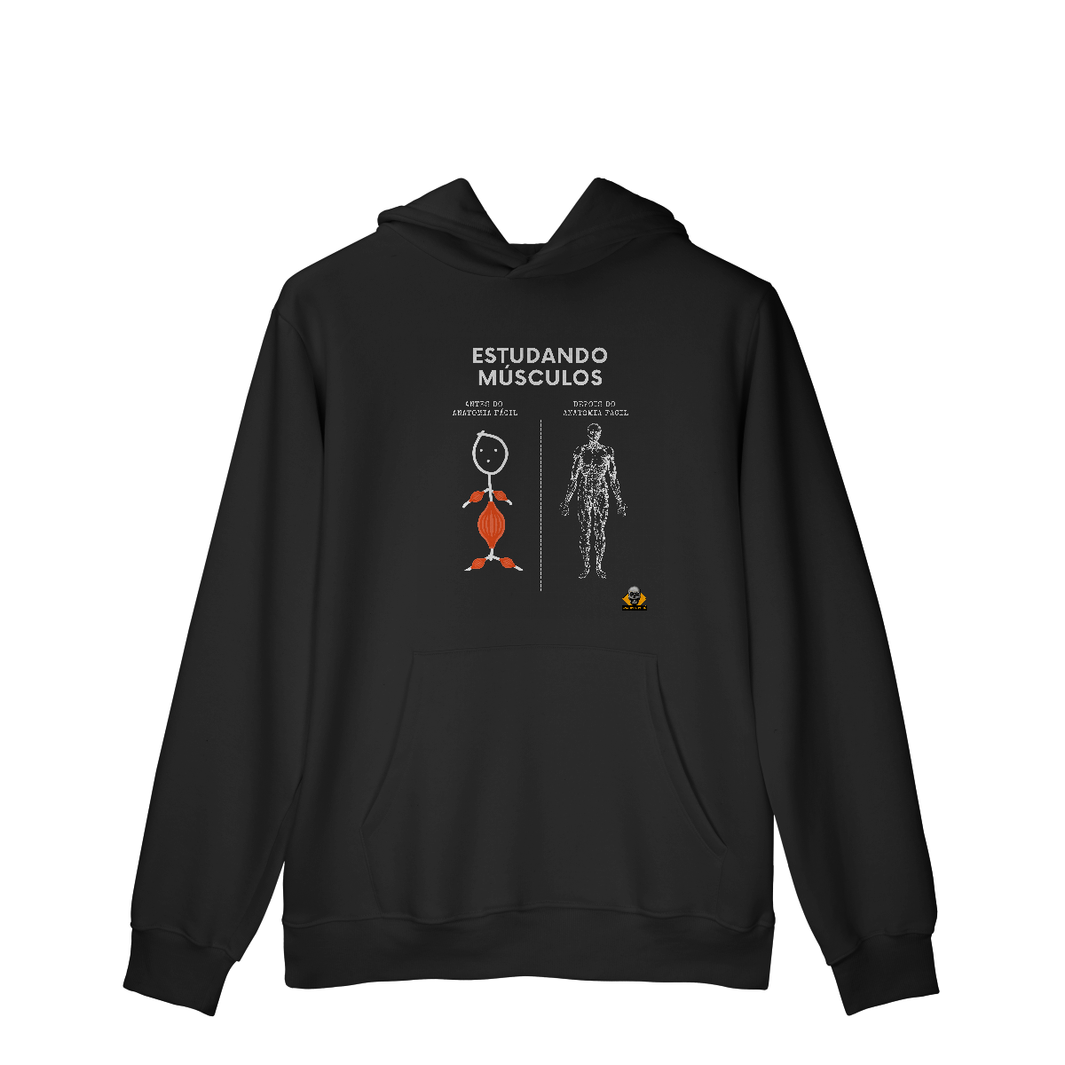 Nome do produto: Moletom c/ bolso Study Muscle