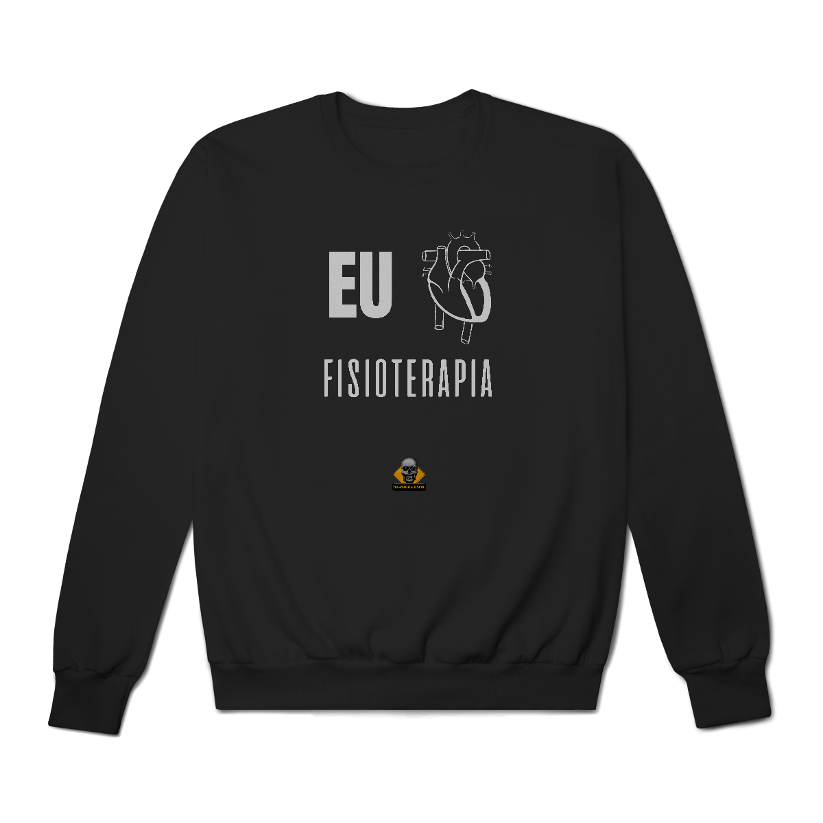 Nome do produto: Moletom Eu <3 Fisioterapia