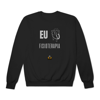 Moletom Eu <3 Fisioterapia