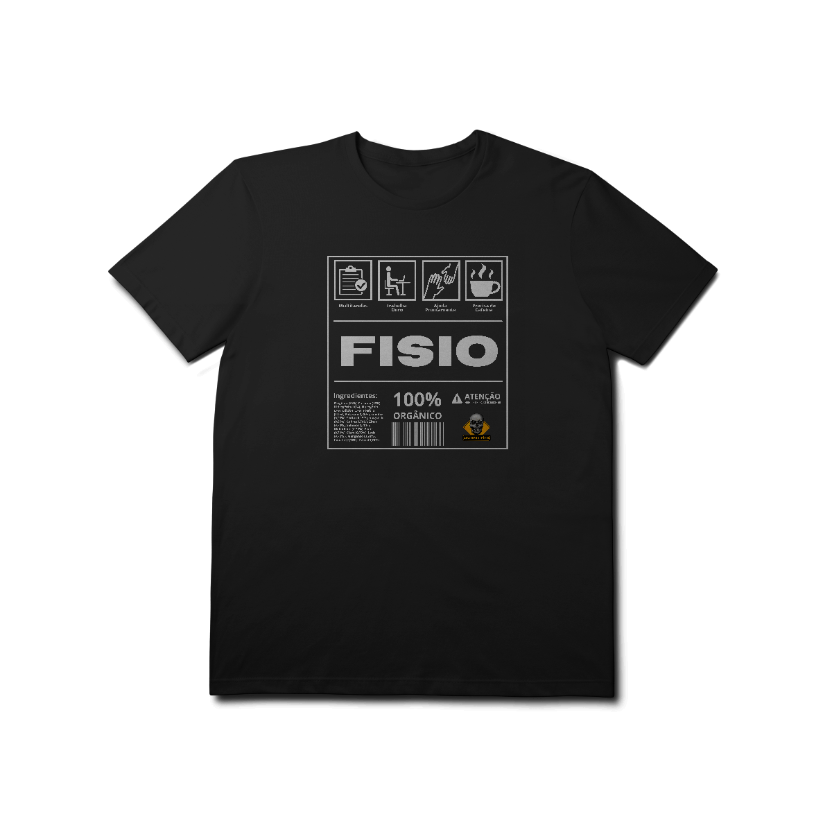 Nome do produto: Baby Look Etiqueta Fisio