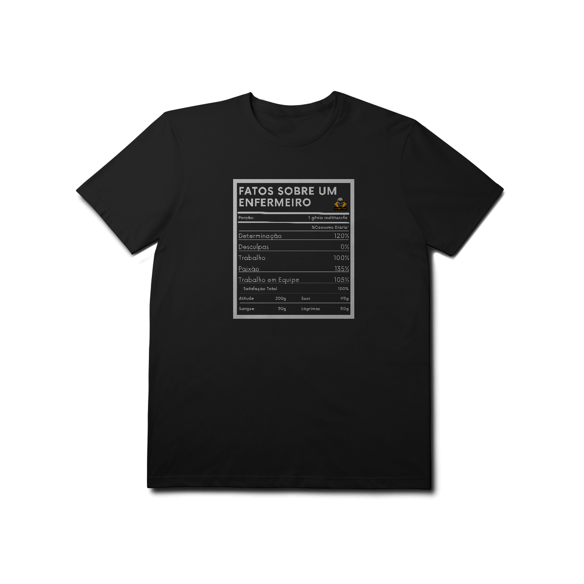 Camiseta Fatos Enfermeiro