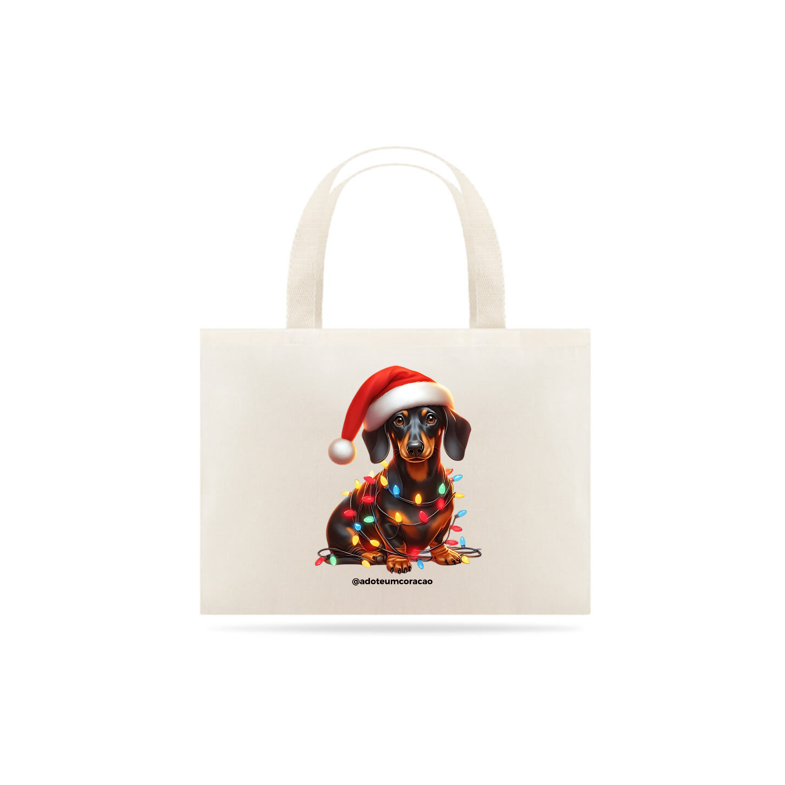 Ecobag Natal - Dachshund