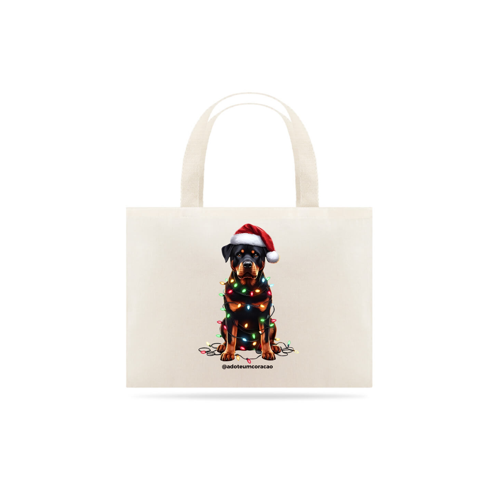 Ecobag Natal - Rottweiler