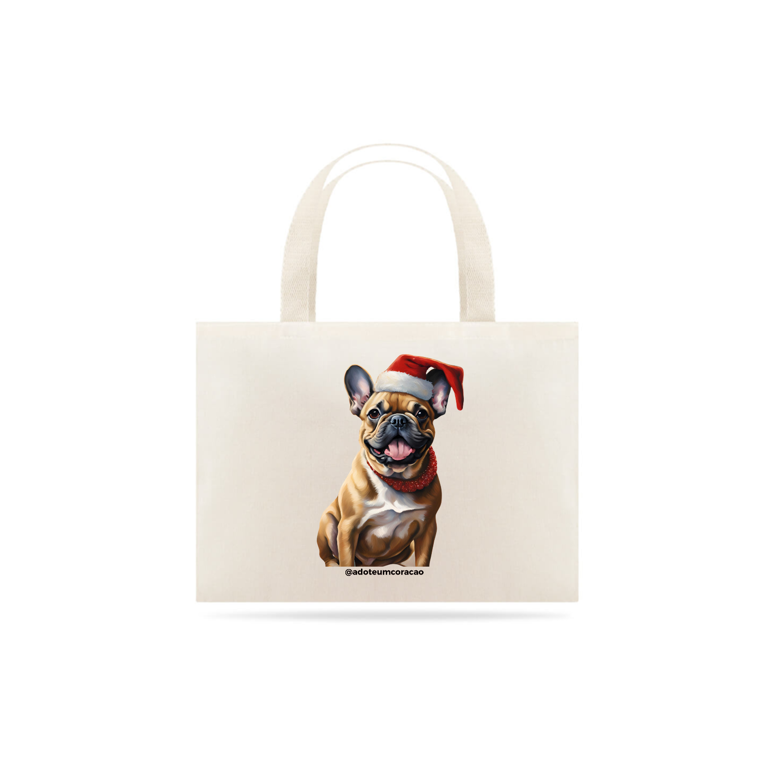 Ecobag Natal - Bulldog Francês (III)