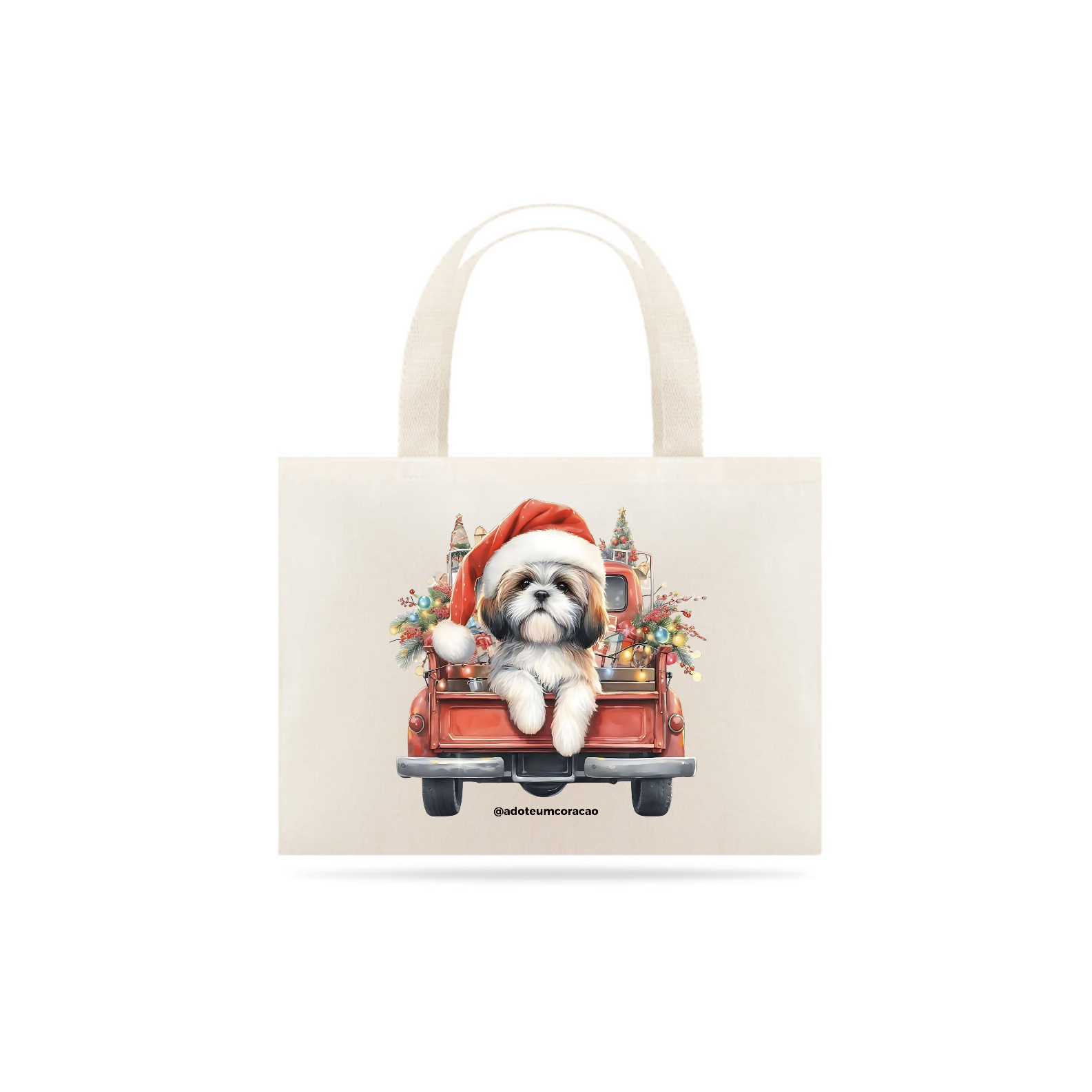 Ecobag Natal - Shih Tzu