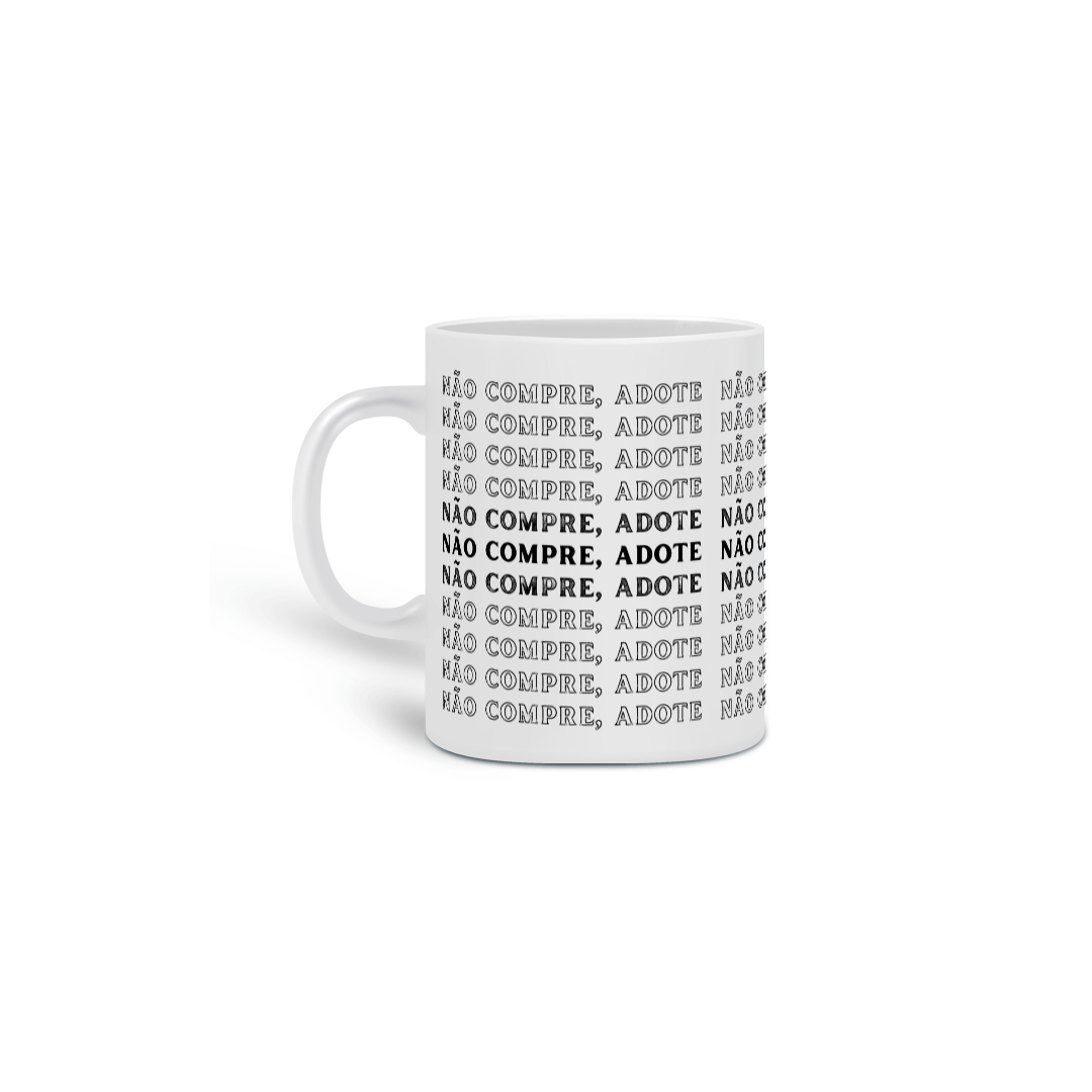 Não compre, adote