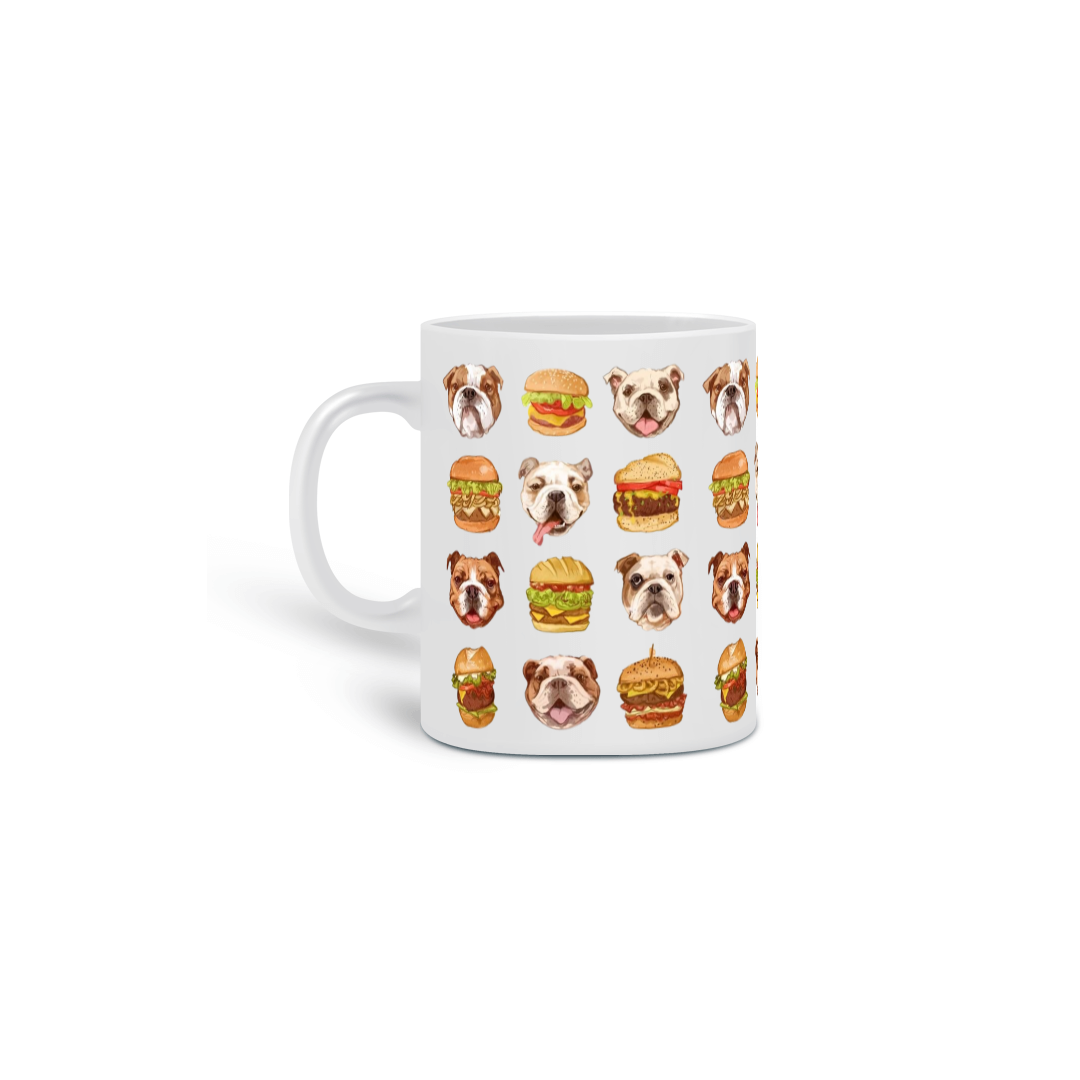 Caneca Bulldogs Hamburguer