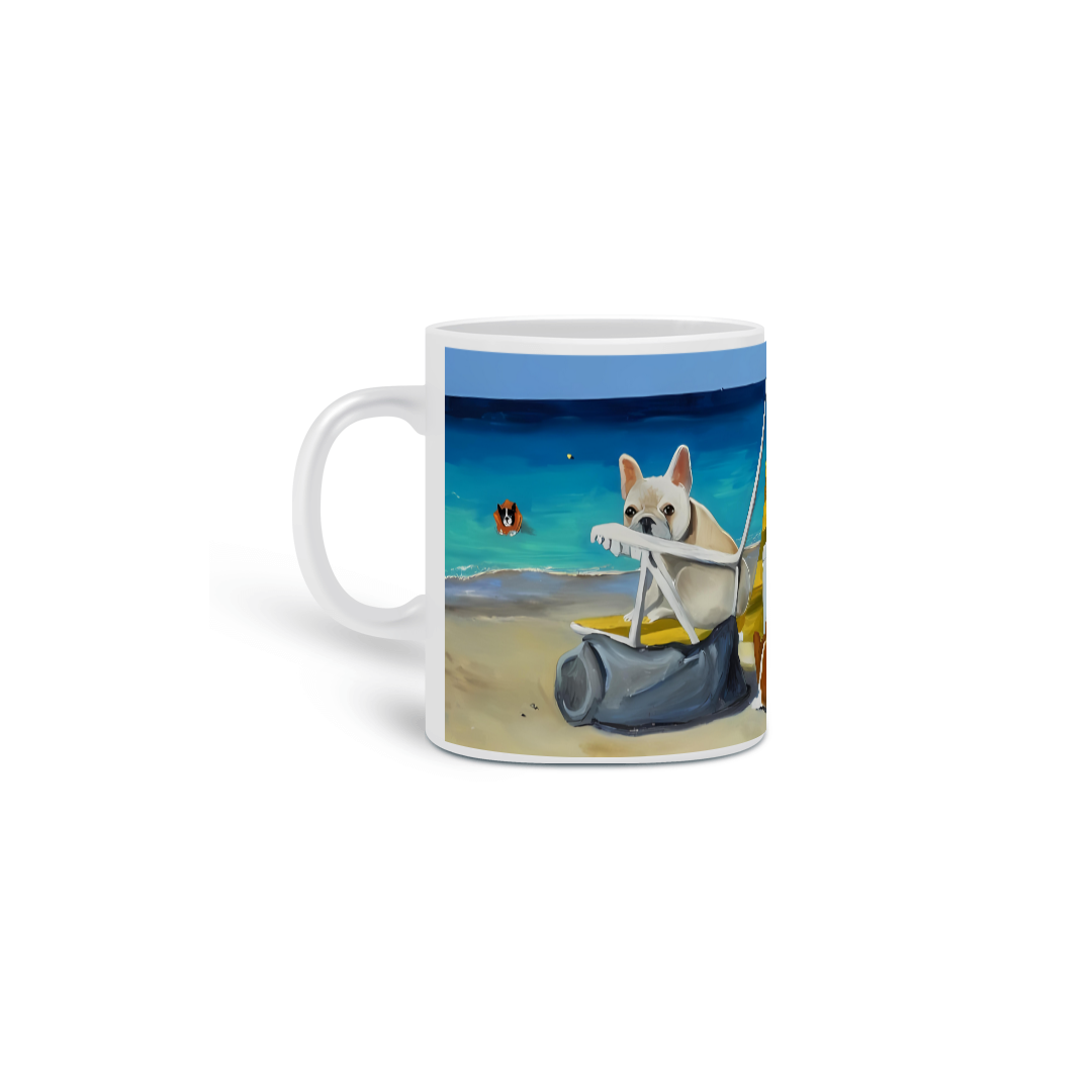 Caneca Bulldogs na Praia