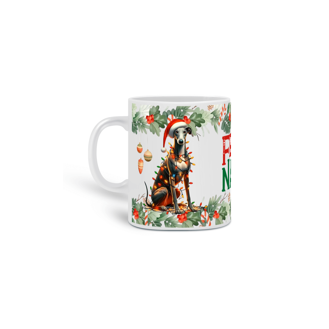 Caneca Natal - Galgo