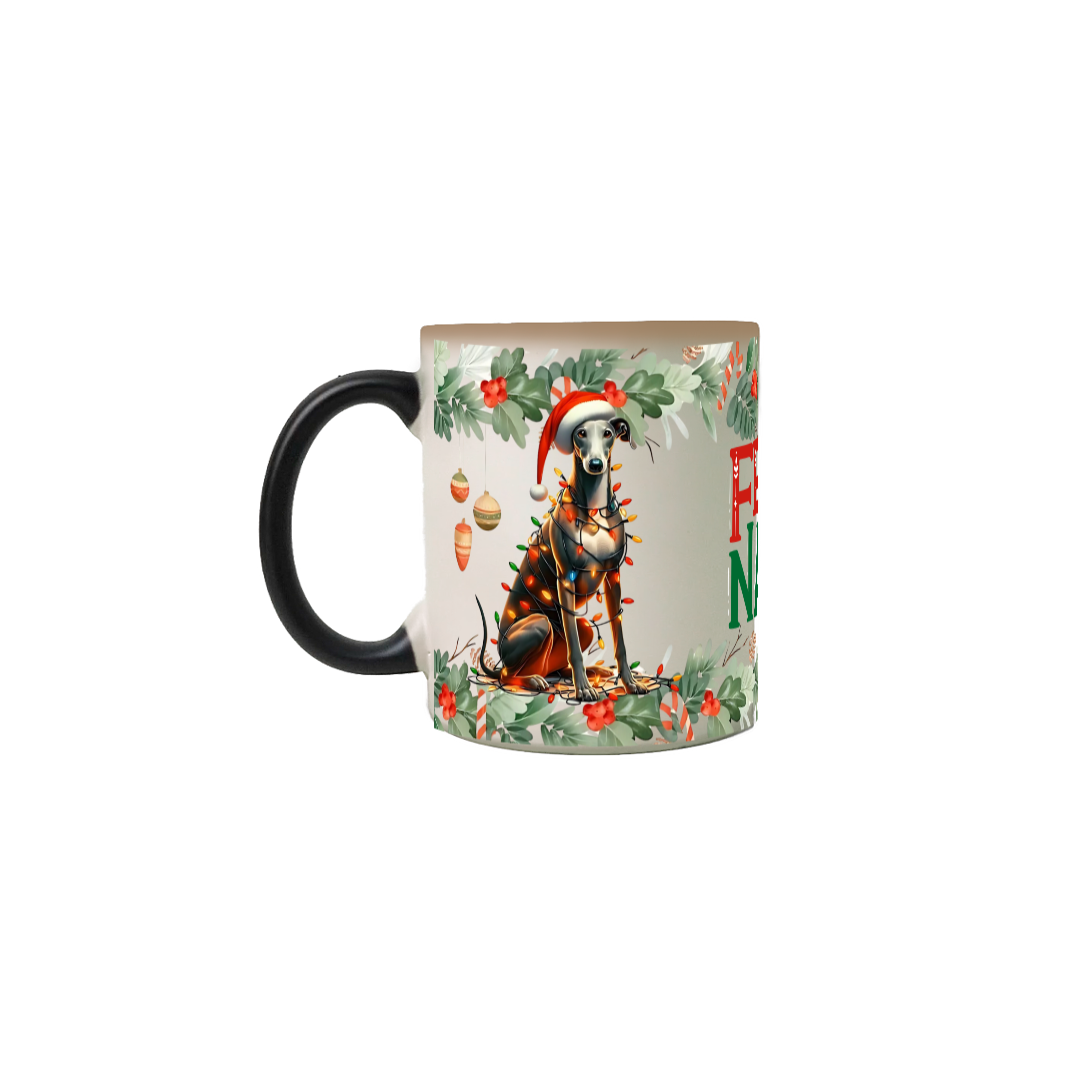 Caneca Mágica Natal - Galgo