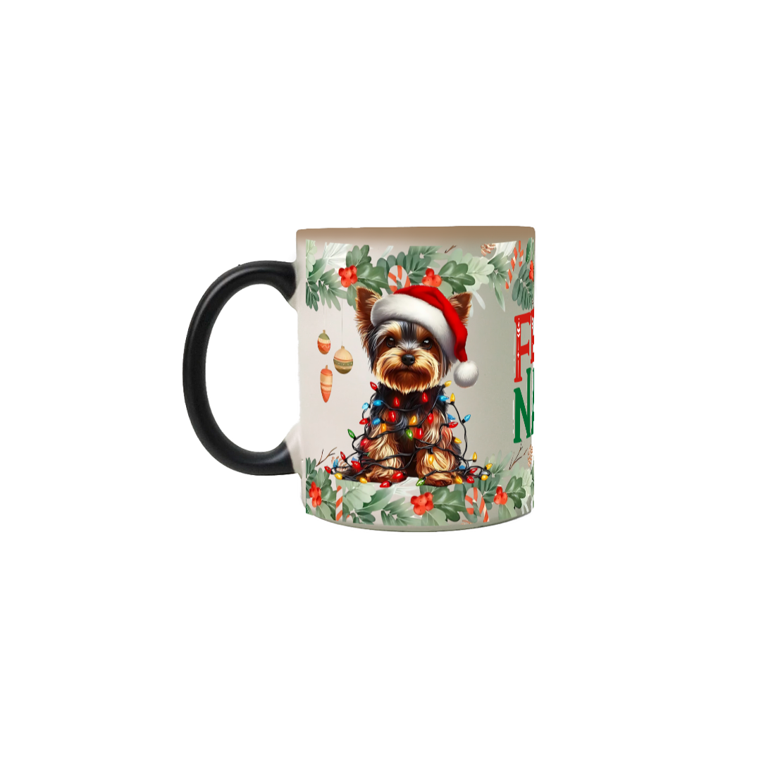Caneca Mágica Natal - Yorkshire (II)