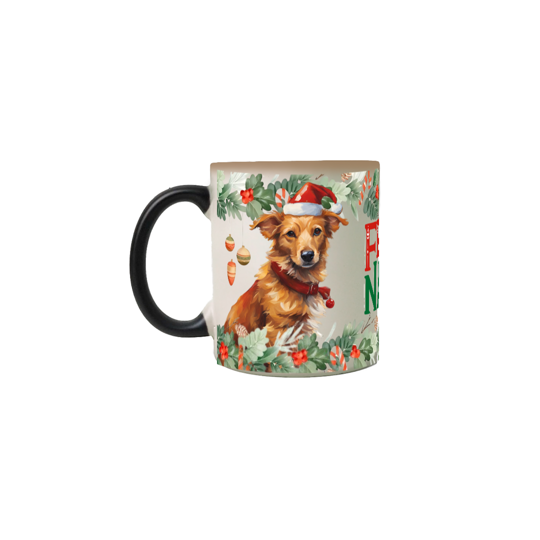 Caneca Mágica Natal - Caramelo Raposinha