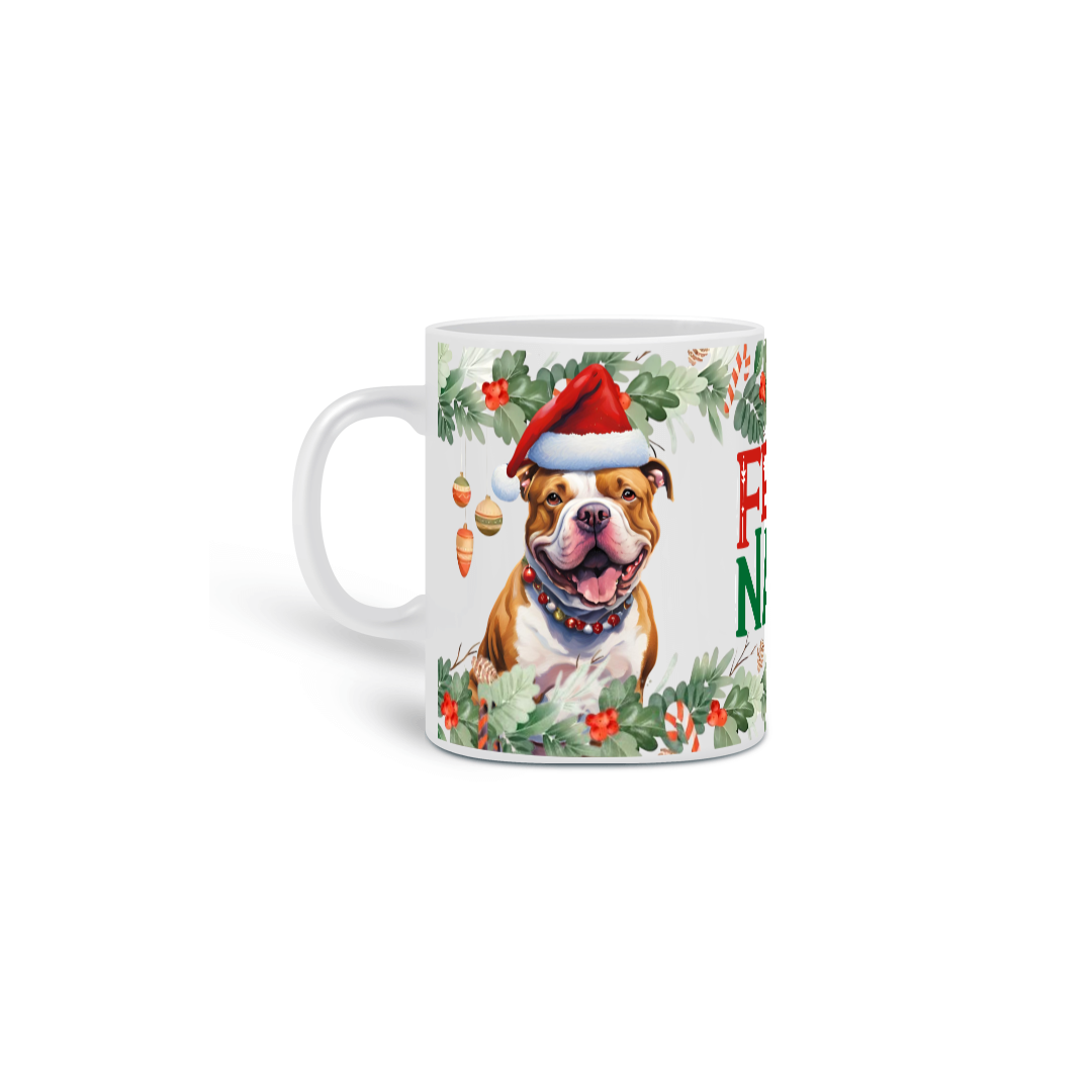 Caneca Natal - American Bully
