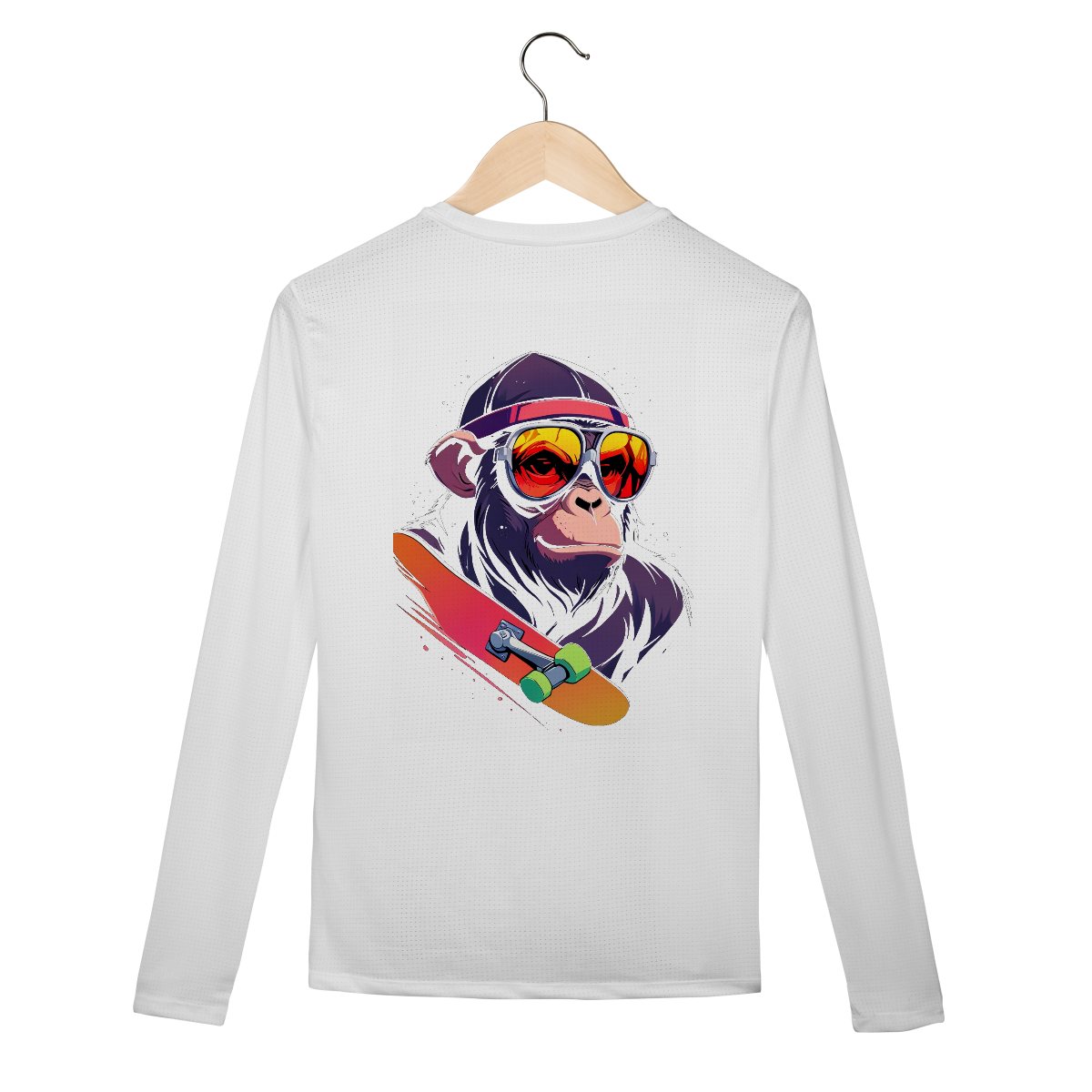 Nome do produto: Manga Longa Sport Skate - Logo Escura