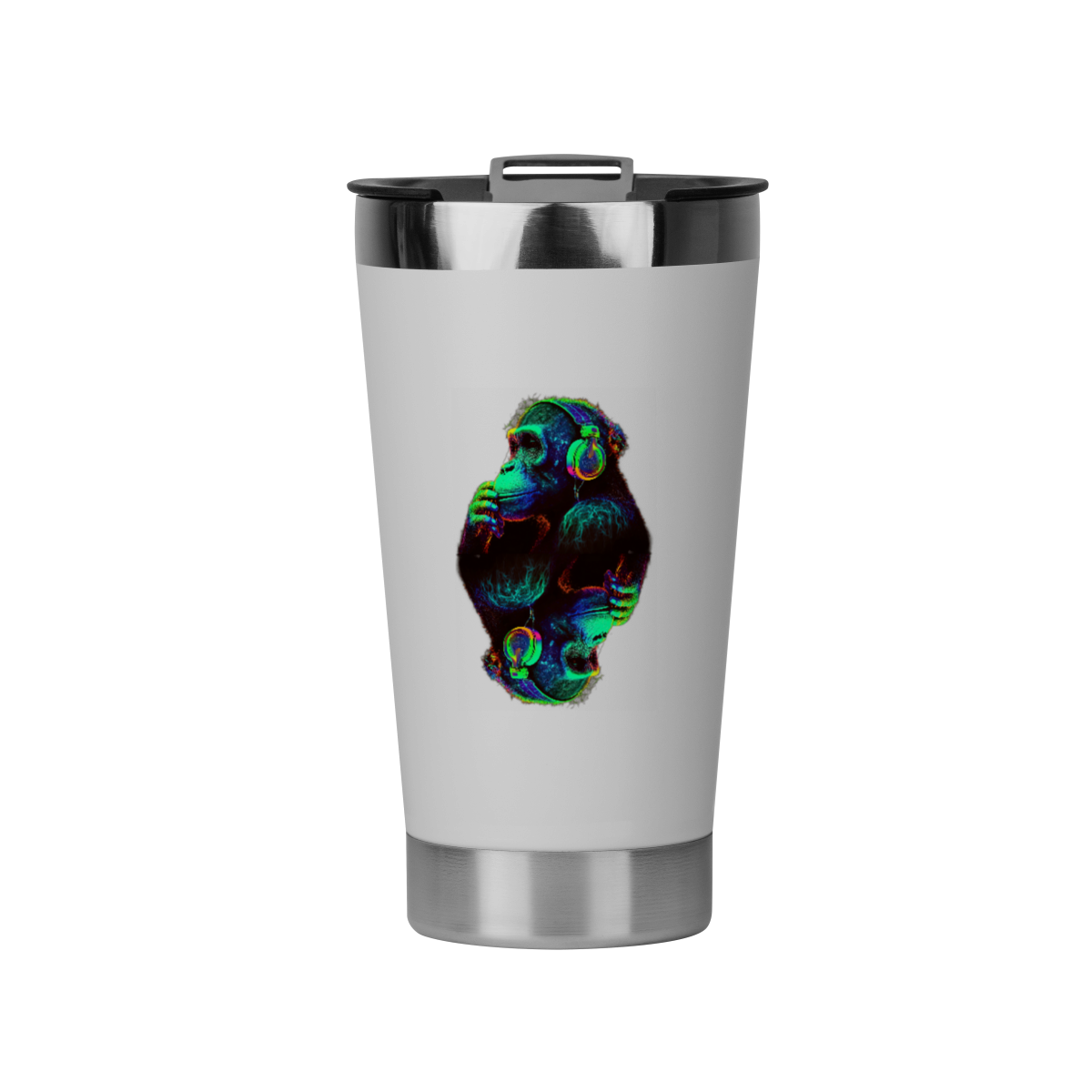 Nome do produto: Copo Térmico Sounds Branco