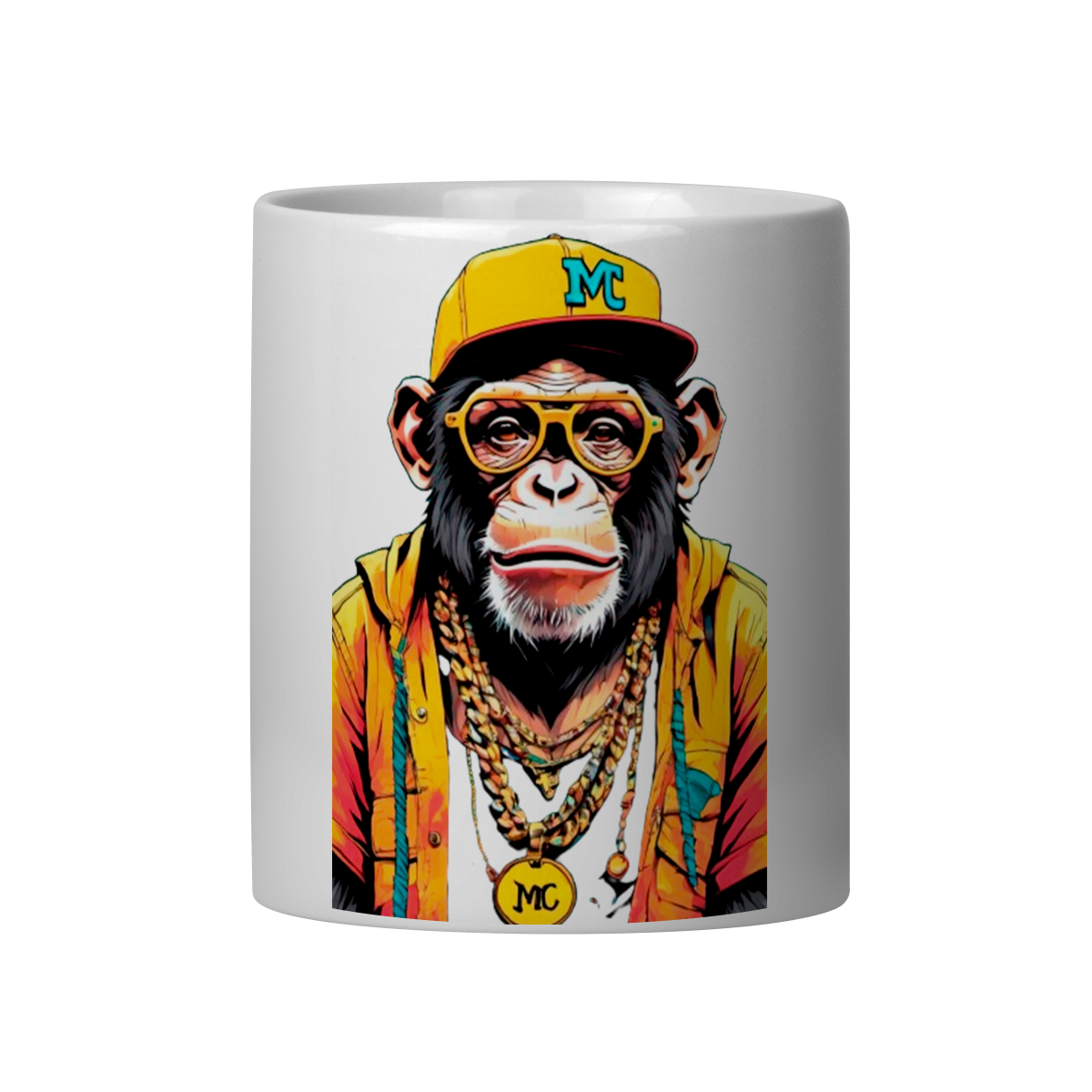 Nome do produto: Caneca Chimpa - Logo Clara