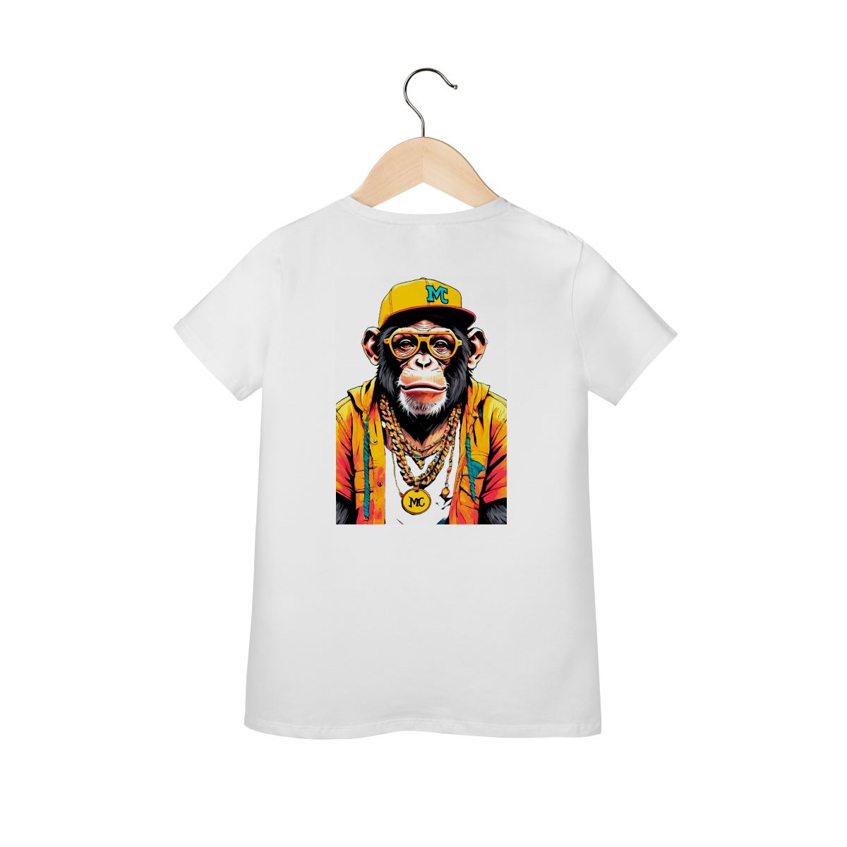 Nome do produto: Baby Long Chimpa - Logo Escura