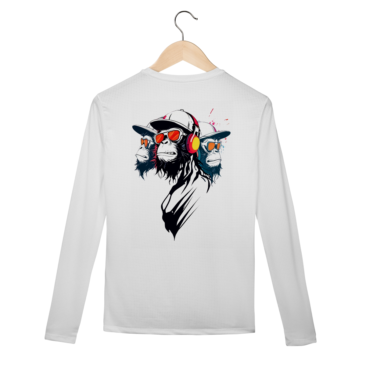 Nome do produto: Manga Longa Sport Trinity - Logo Escura