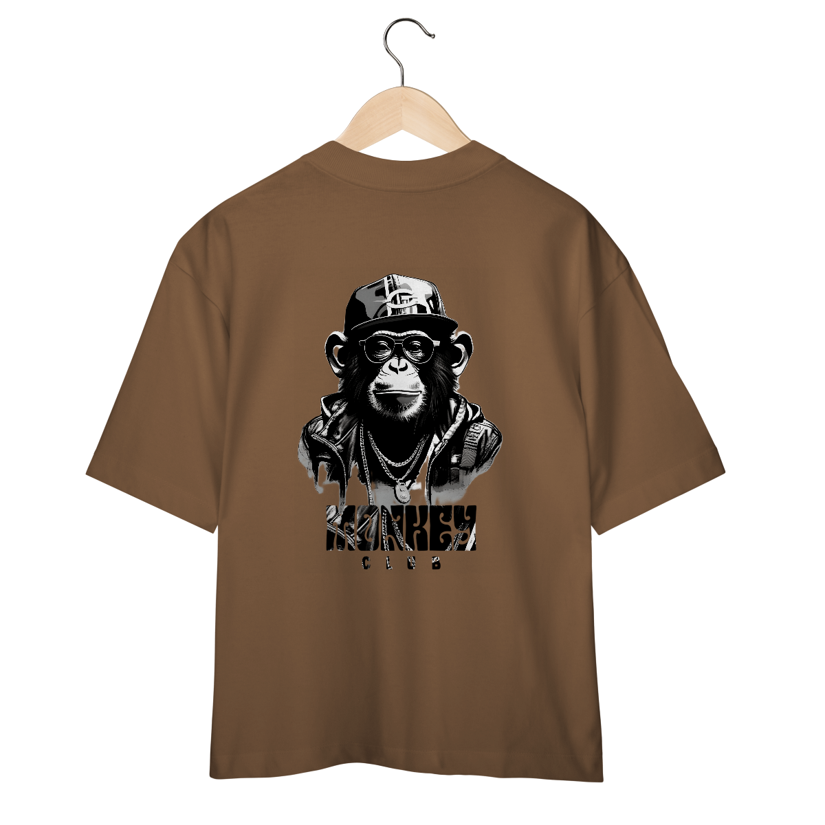 Nome do produto: Oversized Wanted - Logo Escura