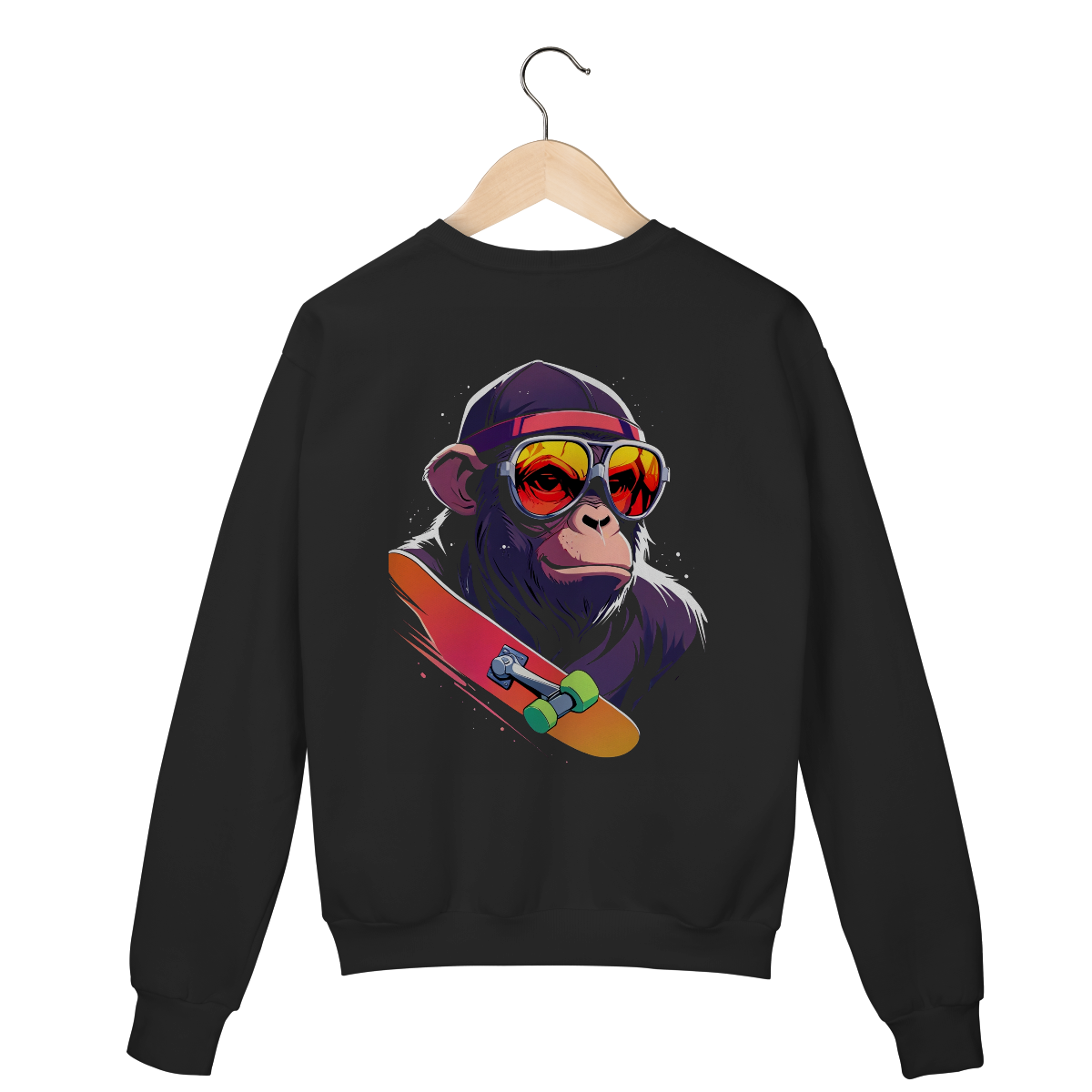 Nome do produto: Suéter Skate - Logo Clara