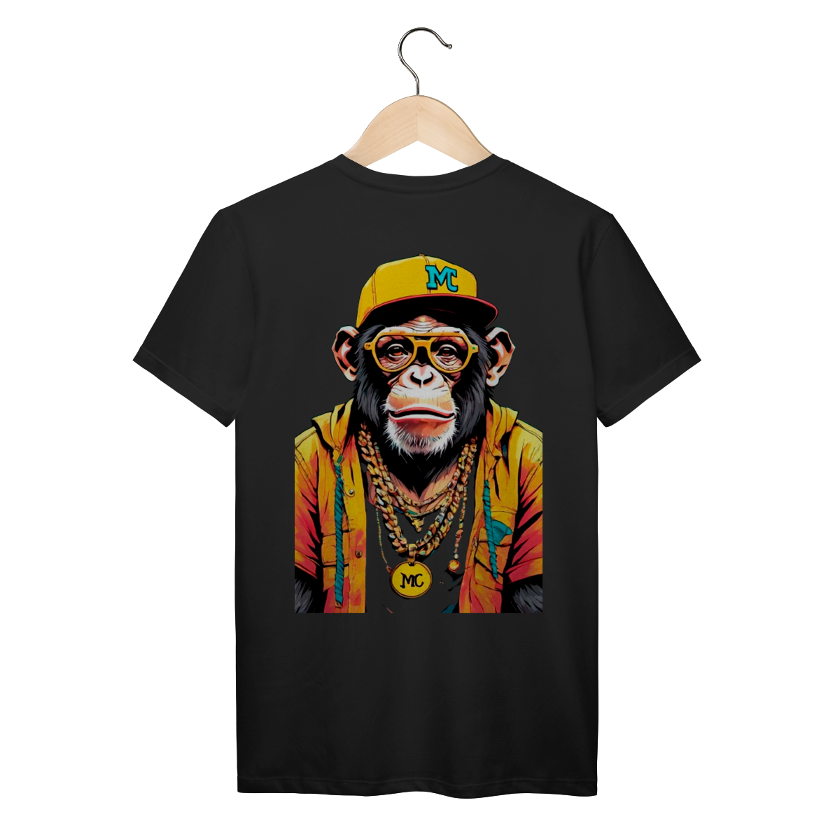 Nome do produto: Camiseta Chimpa - Logo Clara