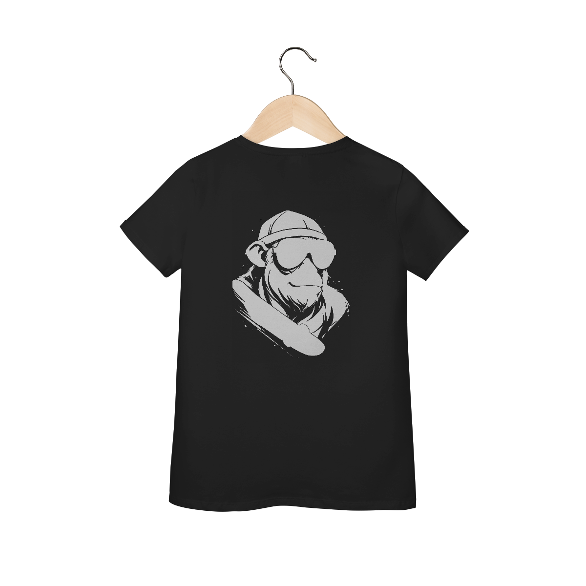 Nome do produto: Baby Long White Skate - Logo Clara