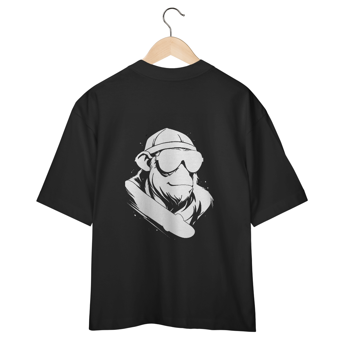 Nome do produto: Oversized White Skate - Logo Clara